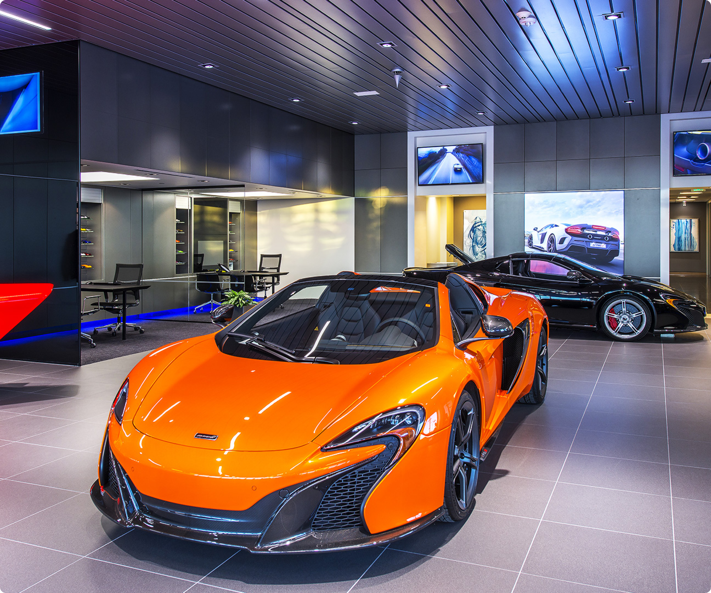 a photo of the dealership interior